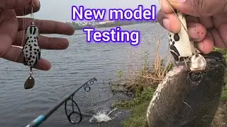நாமே தயாரிக்கும் புதிய தவளை பொம்மை🔥 #fishing #snakehead 