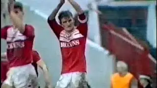 Middlesbrough v Aston Villa 1987-88 MOWBRAY DALEY GOAL