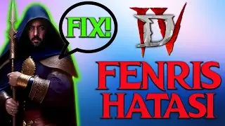 DIABLO 4 - FENRIS ERROR - CRASH PROBLEM! HOW TO FIX IT? ALL METHODS THAT WORK!