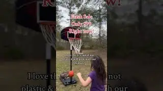 Perfect Holiday Find: Adjustable Basketball Hoop for Kids #fok