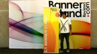 Banner Stand Review - L Banner Stand Master