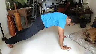 Breathing during the Hindu pushup