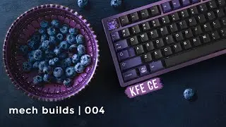 Распаковка, сборка и обзор KFE CE | Звуки набора GMK First Love + Lavender Creams