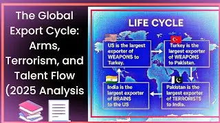Shocking Global Export Cycle 2025: Arms, Terrorism, and Brains Revealed!