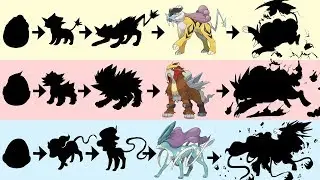 Entei Suicune Raikou Evolution & Egg | Pokemon Gen 8 Fanart