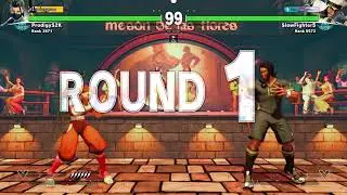 StreetFighterV SlowFighter5 [Rashid] Vs ProdigyS2K [Ibuki]