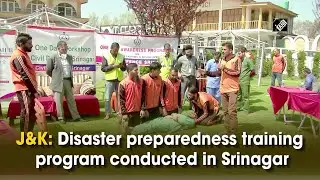 J&K: Disaster preparedness training program conducted in Srinagar I #Kashmir Ki Vaadi