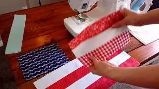 American Flag Quilt Block