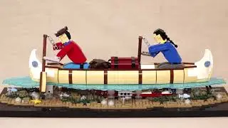 Voyageurs - Frame vs Finished Model