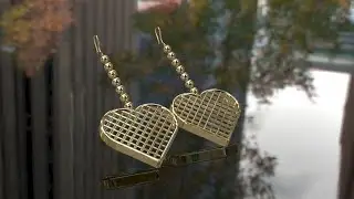 Heart Earing Using Hatch Method | Rhinoceros 3D Experiences