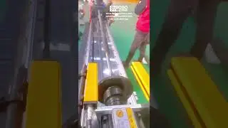 Laser weld spiral fin tube machine
