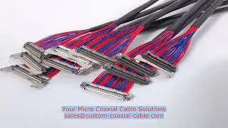 20373-R10T-06-S micro coax amphenol coaxial cable wireless extender Micro coaxial connector MOQ poli