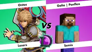 [Lunacity 32] Losers Semis - Ontos (Shulk) vs Galia | Ponflex (Steve) - SSBU