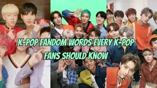 11 KPop Fandom Words Every Fan Should Know