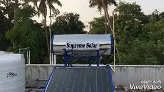Supreme solar 160LPD pressurised solar water heater | SEDNA SOLAR | SUPREME WATER HEATER