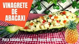 🔴 Estamos ao vivo - Como fazer VINAGRETE de ABACAXI?🍍- Bate Papo