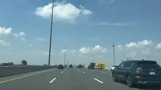 Sunny Summer Highway Drive 4K POV | 407 West Markham &rarr; 410 North Brampton via Vaughan & RH