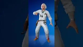 DOC BROWN SKIN IN FORTNITE !!!! #fortnite