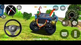 Modified Mahindra Thar😈Games:Indian Black Thar (Gadi Wala Games) Car Game Android Game - #2026