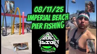First Fishing Trip with my Brothers [ Imperial Beach Pier Fishing ]