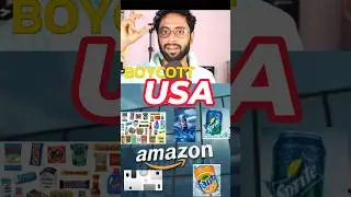 Boycott USA Products!