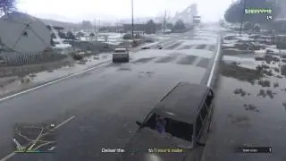 Grand Theft Auto V flare gun shot