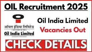 Vacancies For Civil Engineers | Diploma Engineers Are Eligible |No Experience Required| OIL