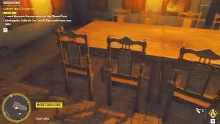 FARCRY6GUERRILLA / OKUS' TRIADA RELIC / FORT ORO / DINER: MIRROR SHOT / BUTTON: PRESS / CONTROL ROOM