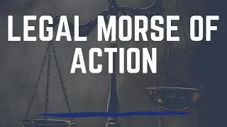 Legal Morse of Morse - Ore tenus