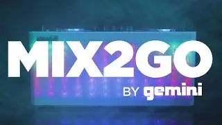 MIX2GO by Gemini Sound  |  Portable DJ mixer