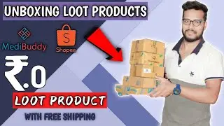 #Medibuddy #FreeproductMedibuddy Free product Unboxing 😱  ||🔥 Loot Fast Biggest Loot🔥|| Tech Unbox