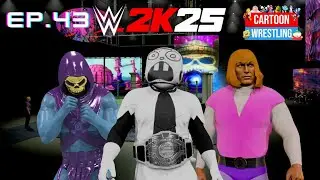WWE2K25 Cartoon Wrestling Clash в замке Грейскалл