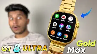GT8 Ultra⚡️Max Golden Edition🔥|| Custom Logo, Maps, Games, Calculator, Set UPI QR Code, Sensor Work
