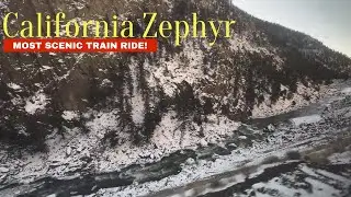 34 Hours from Denver to San Francisco | Amtrak's California Zephyr Train | December 2023 | [4K]