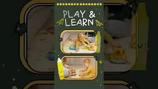 Yellow Black and White Playful Early Education Mobile Video