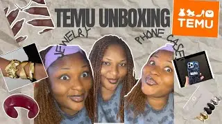 TEMU UNBOXING + TEMU FINDS + AFFORDABLE JEWELLERY ON TEMU #temu #viral #video #vlog #youtube 