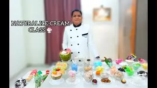 NATURAL ICE-CREAM ONLINE CLASS