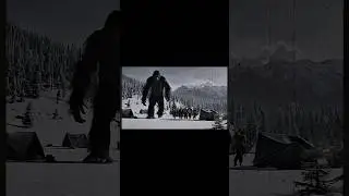 Bigfoot attacks #horror #hailuoai #terror #scary #ai #nature #giant #fantasy #magic