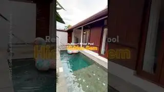 Resort Privat Pool di Solo #hotelsolo #exploresolo #exploreindonesia #solotravel #penginapansolo