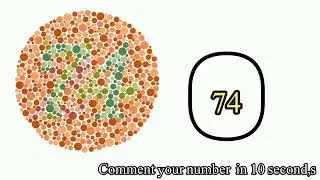 colour blindness test_test for colour blind/Ishihara test .eps Topik colour blindness test .