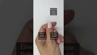 Ballet Slippers Vs Ballet Sneakers #essie #shorts