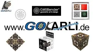 GeoBender&reg; Cube W&uuml;rfel magnetisches 3D-Puzzle Nautilus
