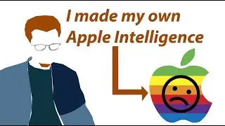 I made my own Apple Intelligence (and it is better for coding)