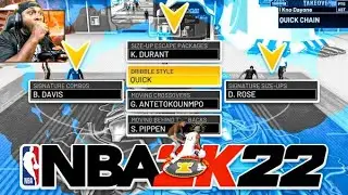 BREAKING ANKLES WITH THE BEST DRIBBLE MOVES ON NBA 2K22 SEASON 5! OVERPOWERED DRIBBLE MOVES!
