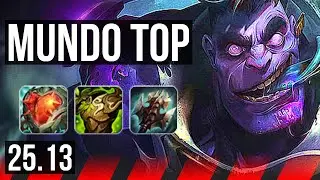 DR. MUNDO vs JARVAN IV (TOP) | KR Diamond | 25.13