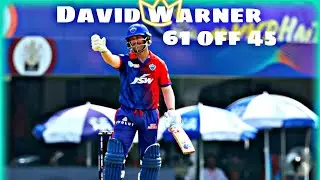 David Warner 61 off 45 super innings vs kkr #highlights  #dc #kkr #tataipl2022  #realcricket20