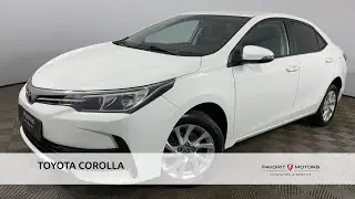 TOYOTA COROLLA с пробегом 2017