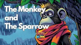 The Monkey and The Sparrow Story in English | #story #kidsstory #storytime #moralstories