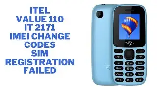 Itel Value 110 ( it2171 ) Imei change Code/ sim Registration Failed solution