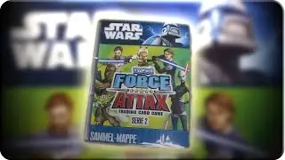 Star Wars Force Attax Mappen Update THE CLONE WARS Serie 2